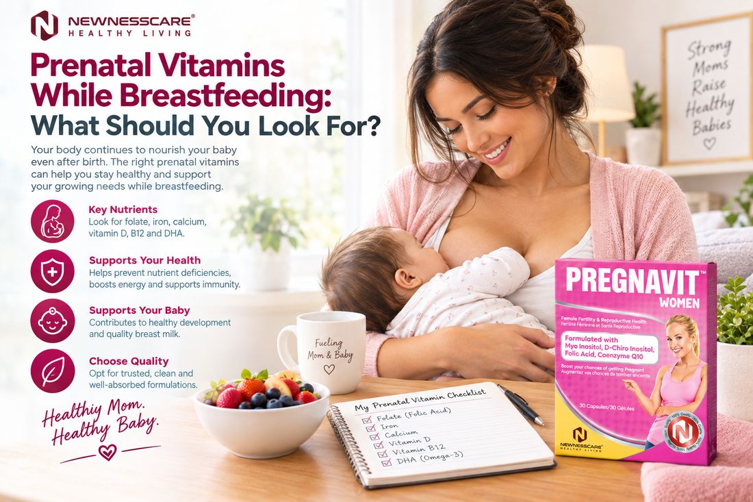 Prenatal Vitamins While Breastfeeding: What Should You Look For?