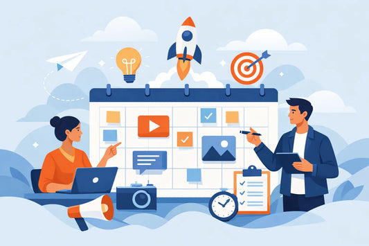 Pre Launch Content Calendar Guide for Brands